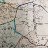 Carte Ancienne Seine-et-Marne