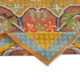 Handmade vintage moldovian yellow kilim 192 cm x 310 cm - 23379