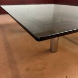 Table basse carrée modèle "André II" - Tobia SCARPA pour GAVINA-KNOLL