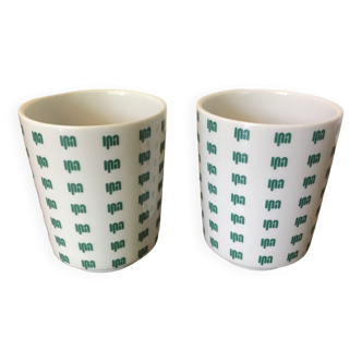 2 vintage Villeroy & Boch cups