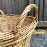 Old wicker pan