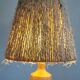 Sandstone lamp and rope