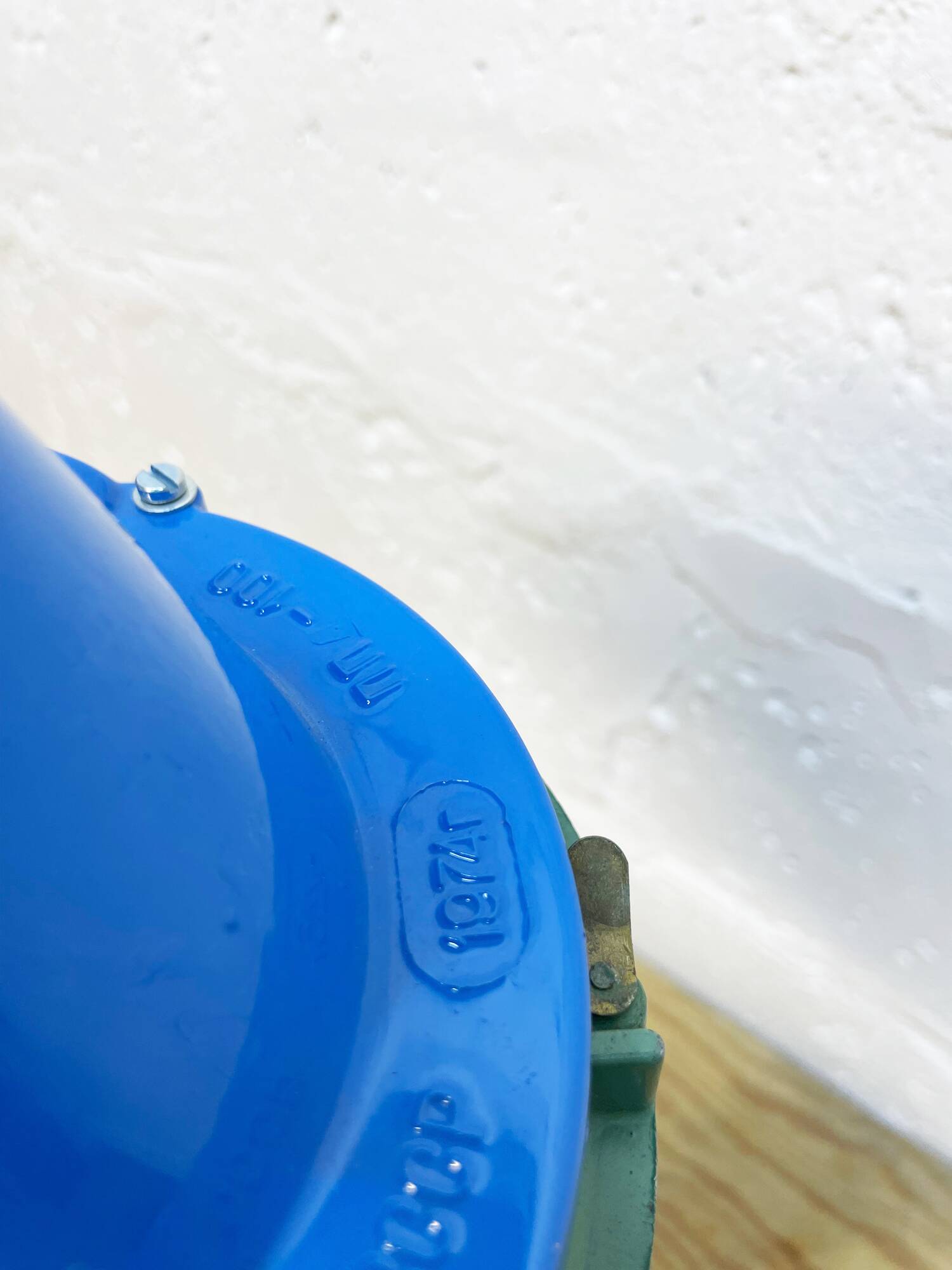 Industrial hanging lamp, 1974.