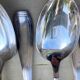 12 Silver Metal Spoons