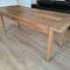 Walnut farmhouse table 200x80 8 people.