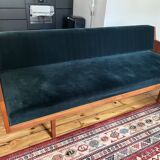 Green Swedish daybed sofa
