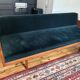 Green Swedish daybed sofa