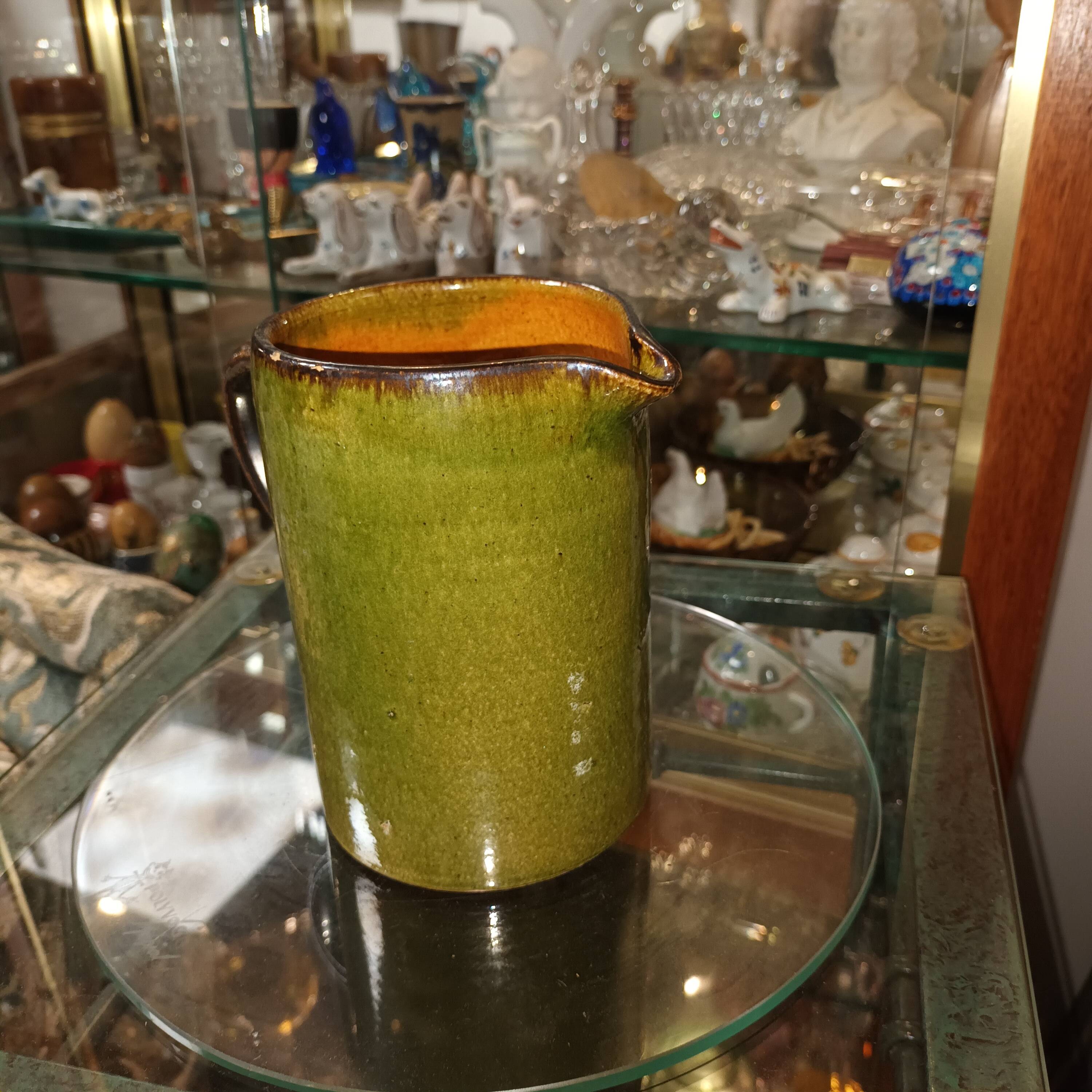 vintage terracotta water pot