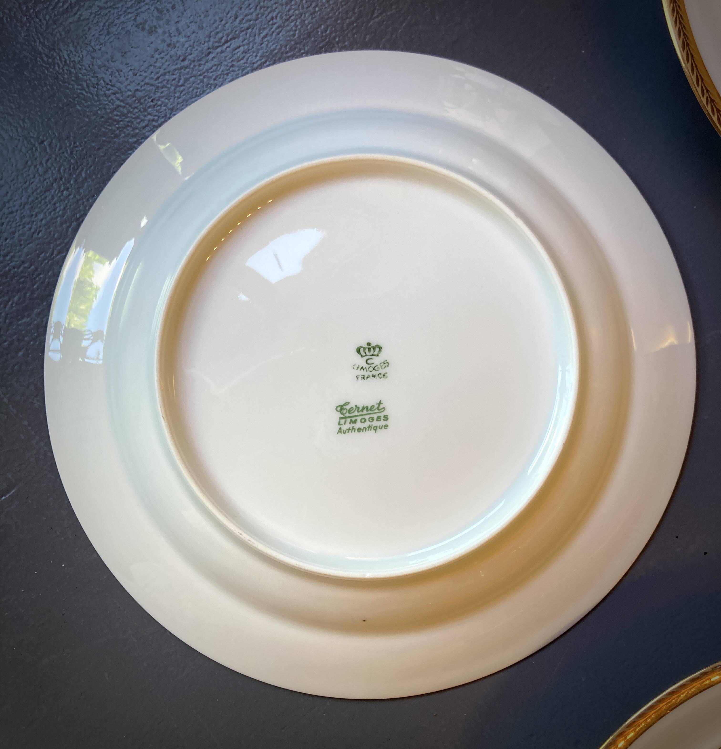 Limoges Porcelain Maison Ternet 12 pieces