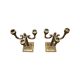 Old Dutch brass candelabras, 1920s