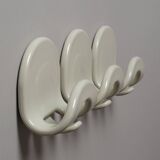 Con&Con Carlo Bartoli Space Age Wall Coat Hooks, Set of Three, Italy, 1970s