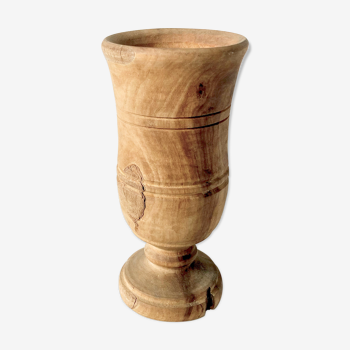 Vase en bois brut 19cm