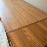 Table scandinave en teck par johannes andersen à rallonges papillon des années 60