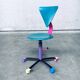Colorful Desk Chair, 1980s