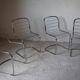 Series of 4 chairs Cidue 1970