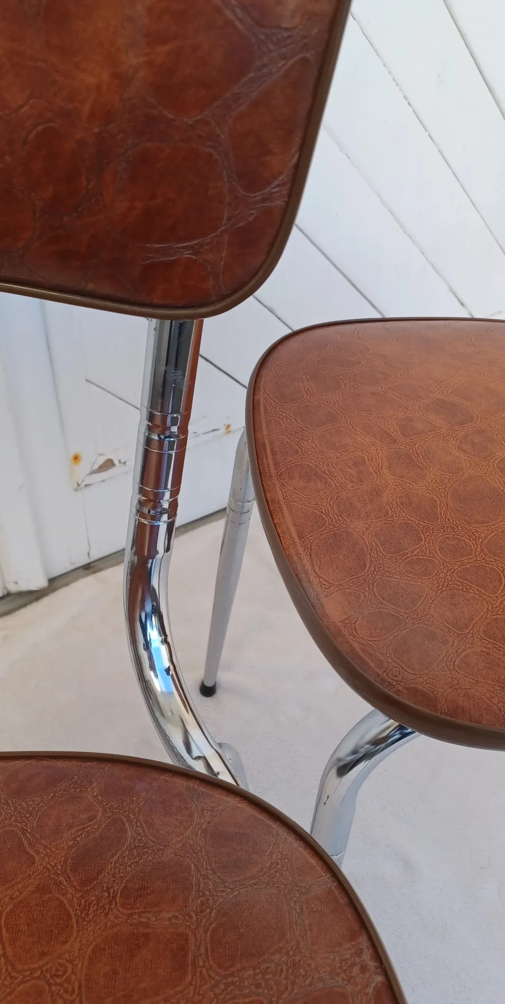 Pair of vintage Confort-Lux chairs