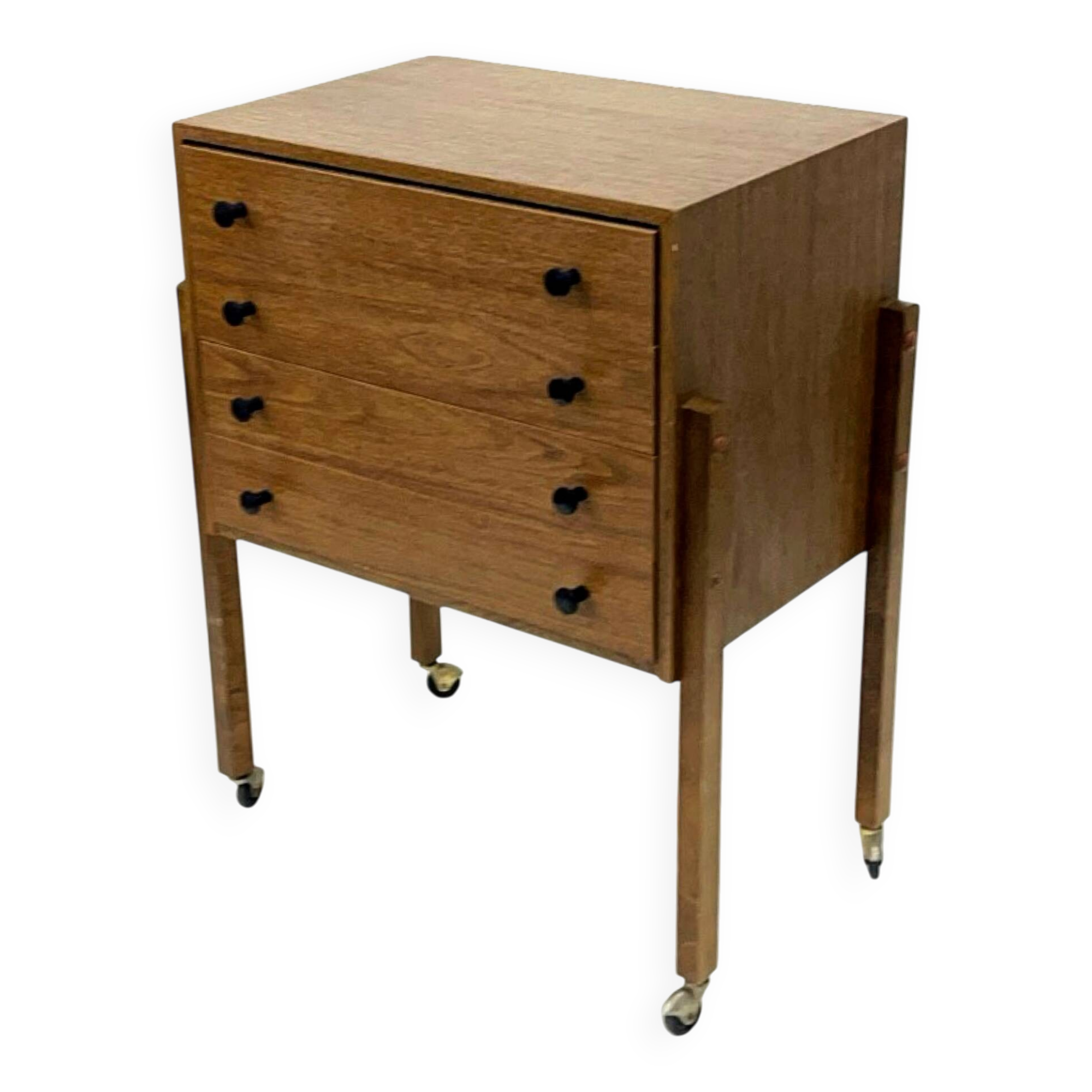 Modernist threader, with organizer, GDR, 1960s.