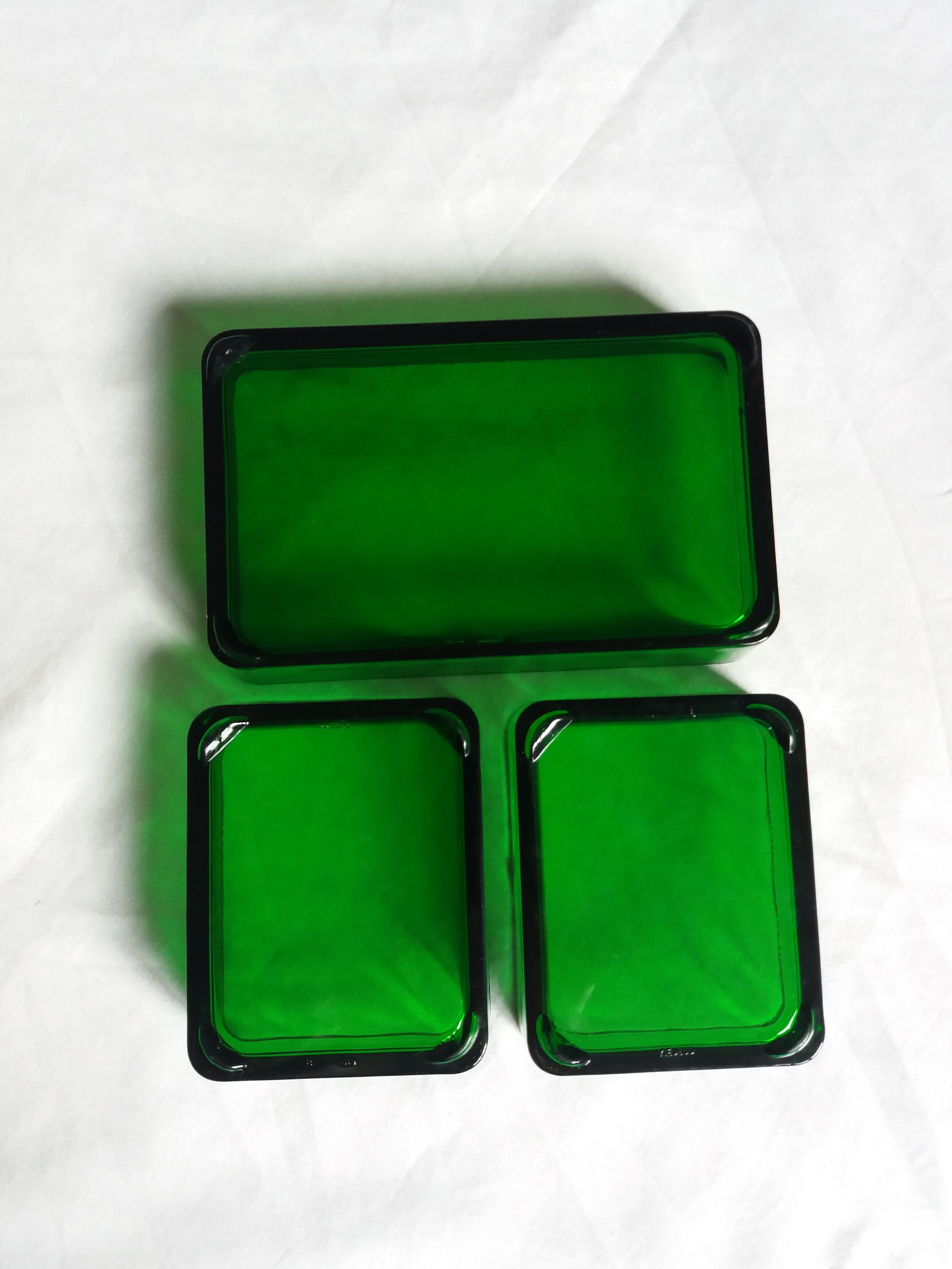 Glass ramekins