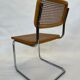 Chaise design Cesca modèle b32 en chrome