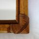 Vintage arch bamboo mirror 62x41cm