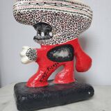 Papier-mâché sculpture - Kaj / Fokaja (1959)