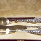 800 Silver Standard Silverware Set, 1930s, Set of 3