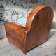 Fauteuil club en cuir