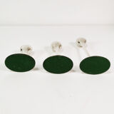 Modernist "tulip" candlesticks, Kronen Denmark, 1970s