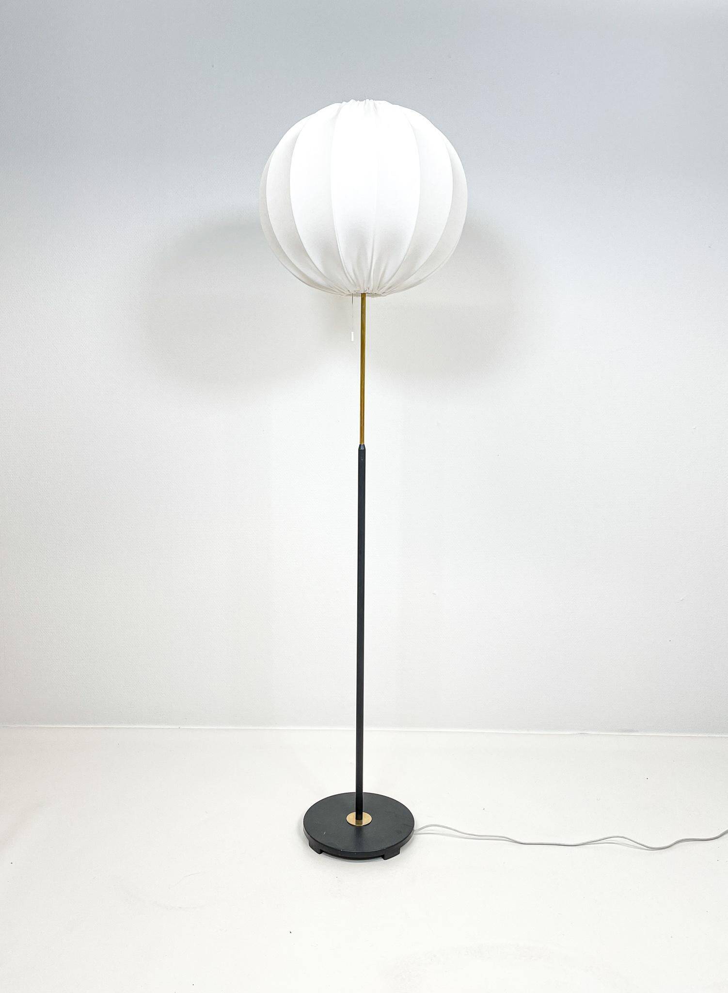 ASEA floor lamp in brass from the mid-century, Sweden, 1960s.