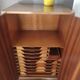 Vintage vinyl record cabinet/sideboard