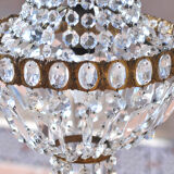 Hot air balloon chandelier, stamps