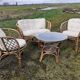 Rattan lounge
