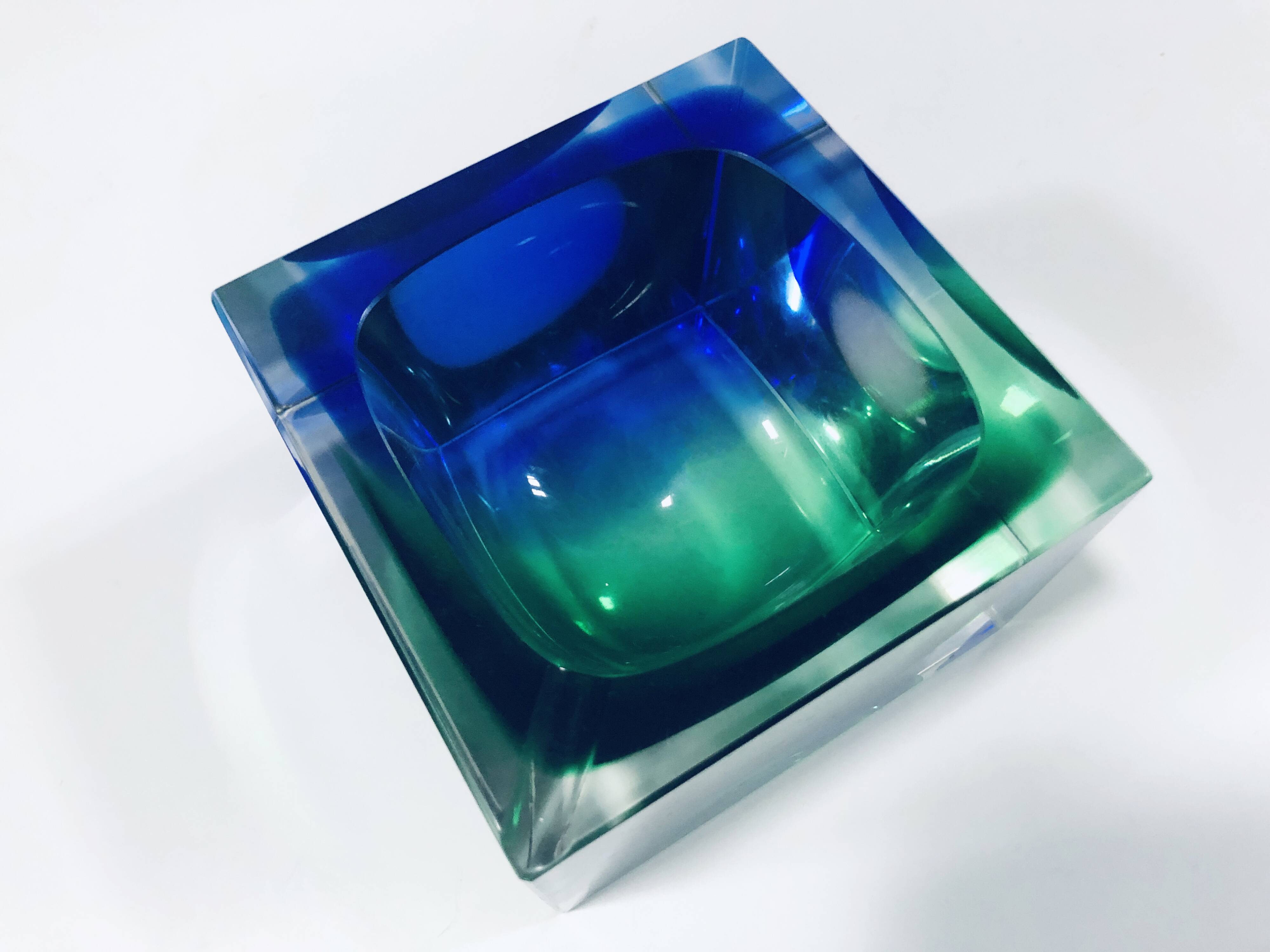 Ashtray • Empty Pocket • Murano • Flavio Poli • Seguso Vetri d'Arte • 1960