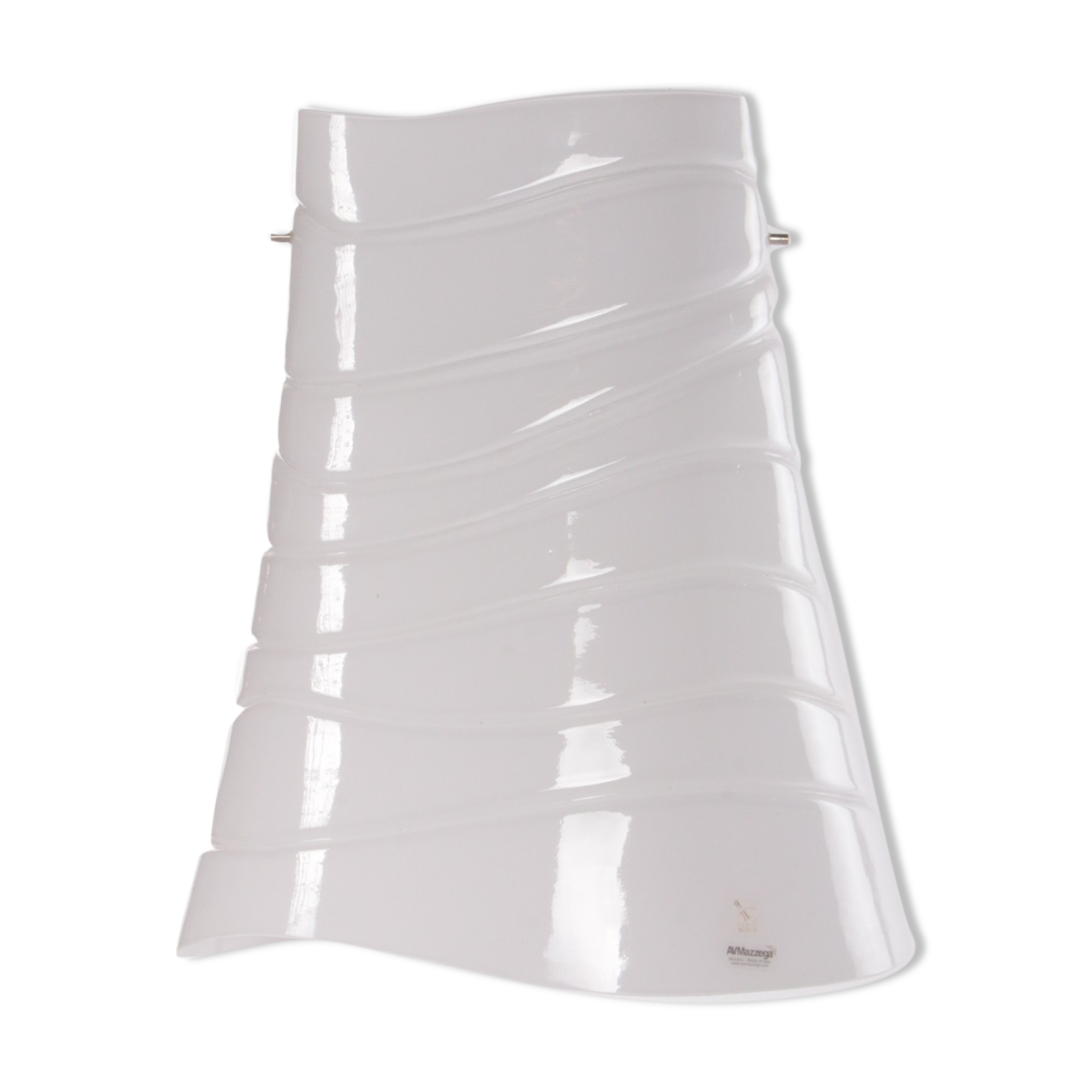 Italian hanging lamp murano glass made by avmazzega,1990 italy