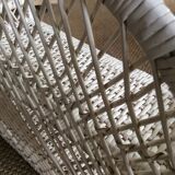 Rattan shelf