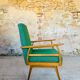 Fauteuil vintage de style scandinave circa 1960