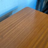 Scandinavian extendable table in vintage teak an60