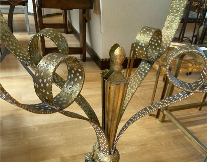 Pier Luigi Colli exceptional engraved and gilded mirror 126x237cm