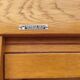 Large Wardrobe Secretary Curtains Wood Storage Vintage Year 50 60
