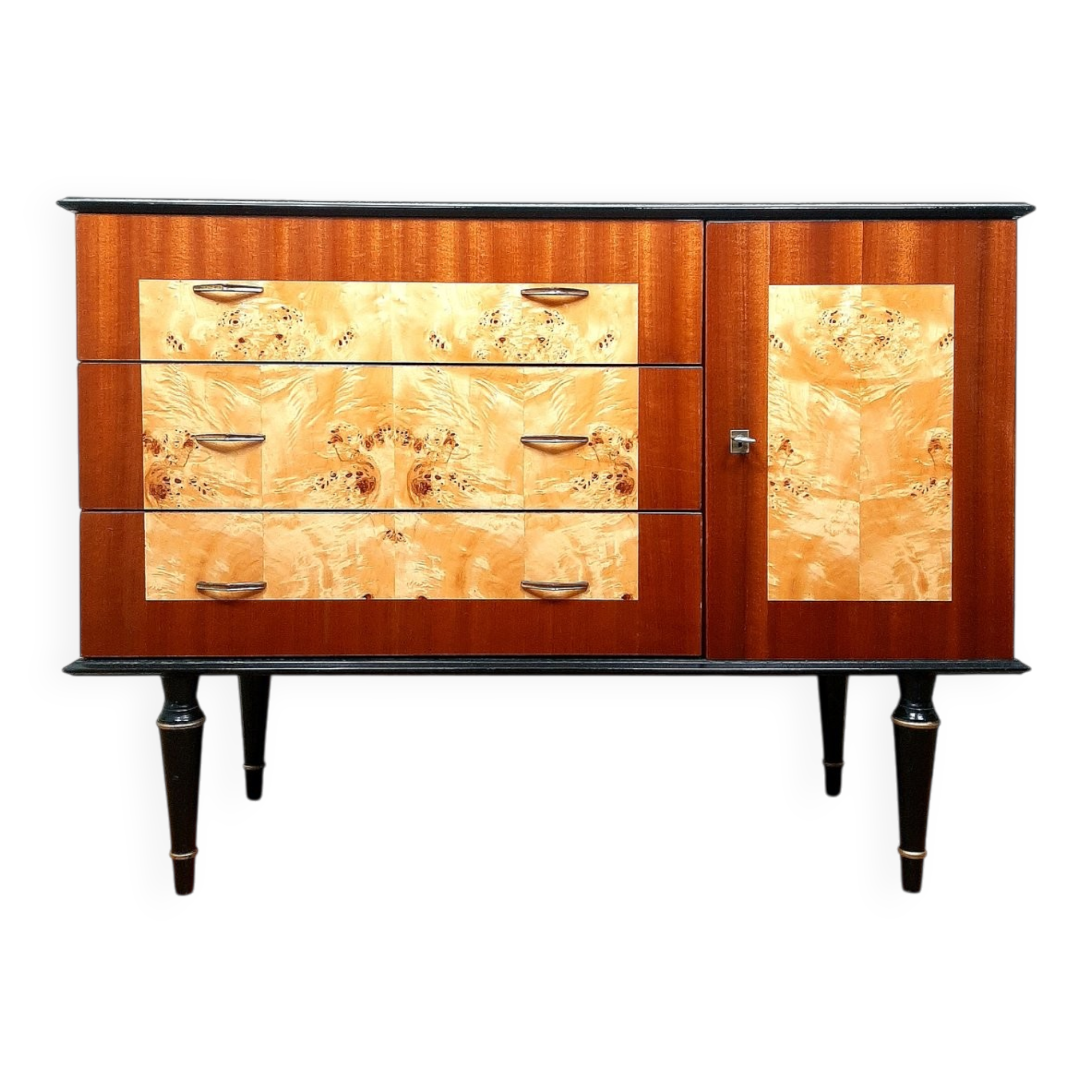 Mid-century wooden buffet by Stjepan Sekulic, 1970s