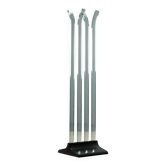 Vintage Fiam coat rack in glass and plastic, Italy, 1970s-1980s.
