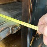 Black laqué Chinese wardrobe