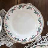 Series of plates Holly "Christmas"