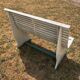 Wood garden bench