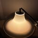 Temde amber acrylic pendant lamp, Switzerland, 1970s
