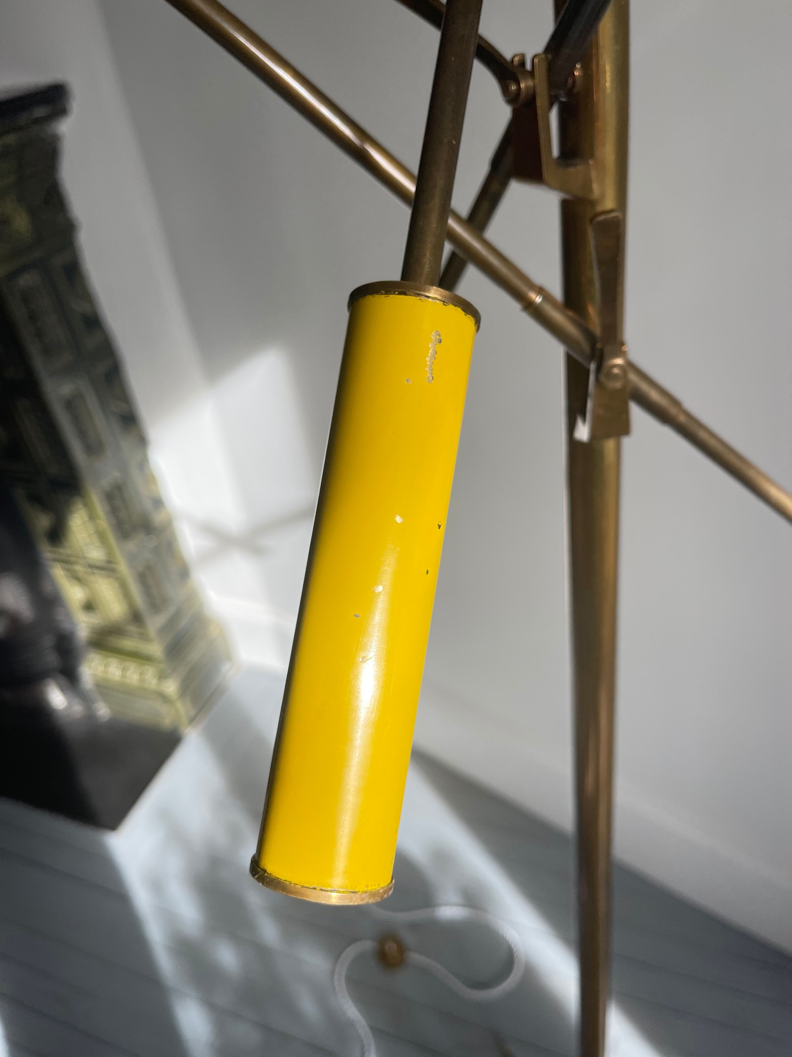 “Triennale” floor lamp by Angelo Lelii by Arredoluce