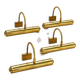Vintage brass wall light – 1970s – sold individually