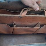 Edf leather work bag