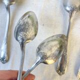 Set of 8 vintage soup spoons