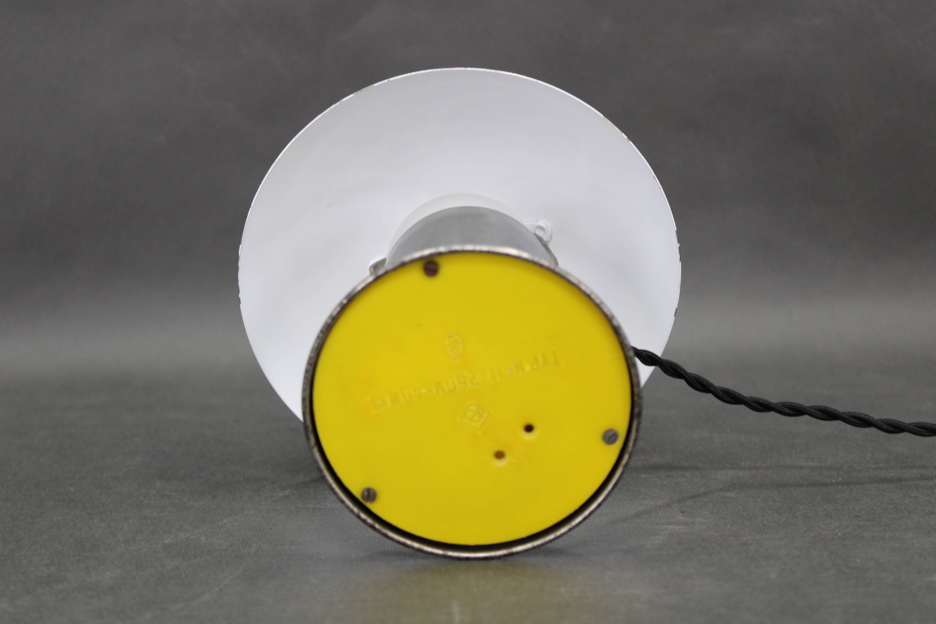 Bauhaus adjustable chrome mushroom table lamp, Czechoslovakia, 1930s